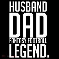 Husband Dad Fantasy Football Legend Mousepad thumb 1