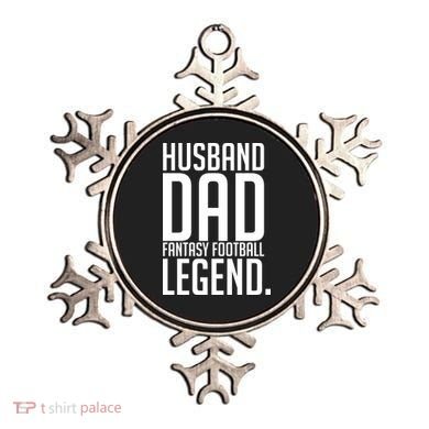 Husband Dad Fantasy Football Legend Ornament