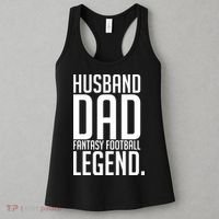 Husband Dad Fantasy Football Legend Women's Tank Top thumb 3