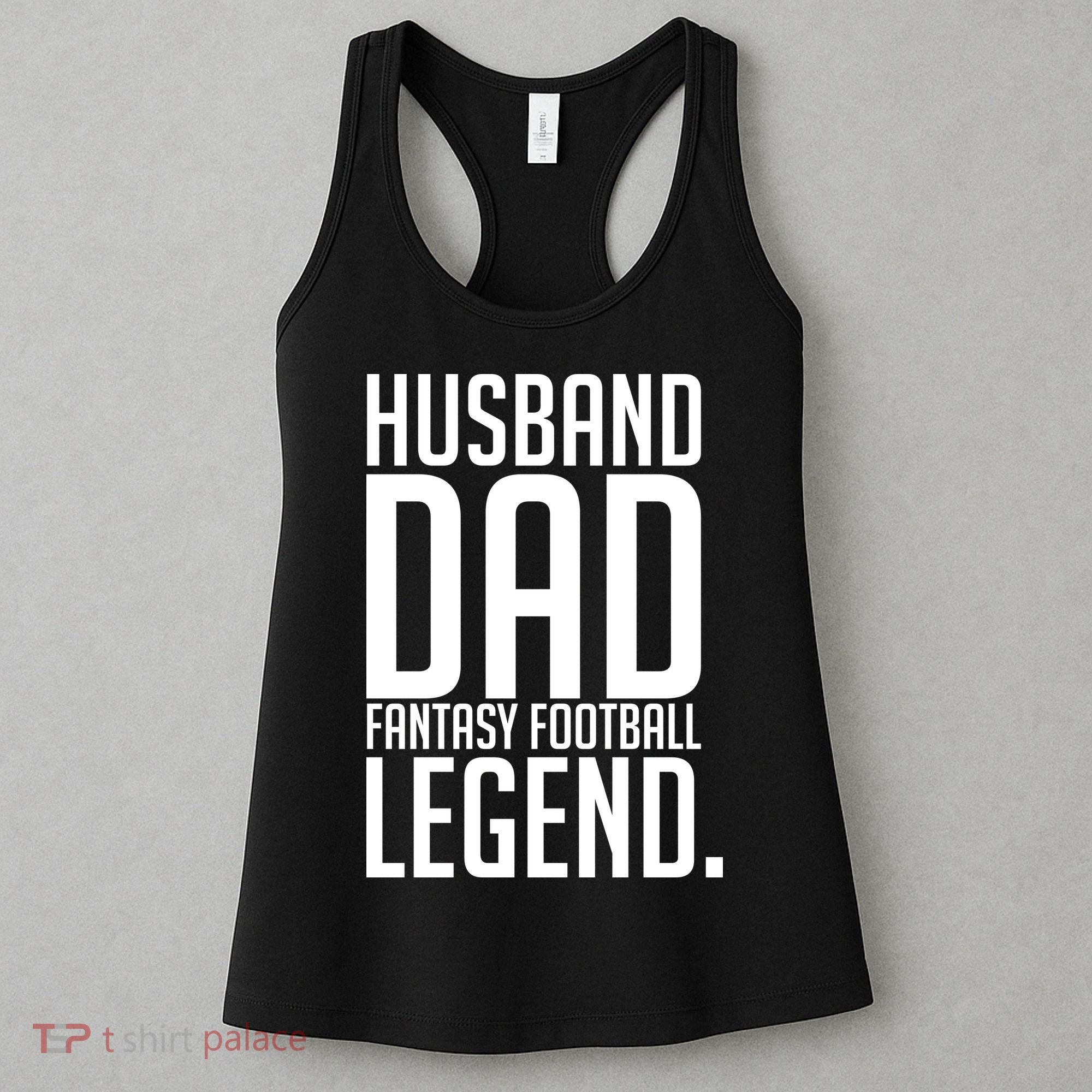 Husband Dad Fantasy Football Legend Women's Tank Top