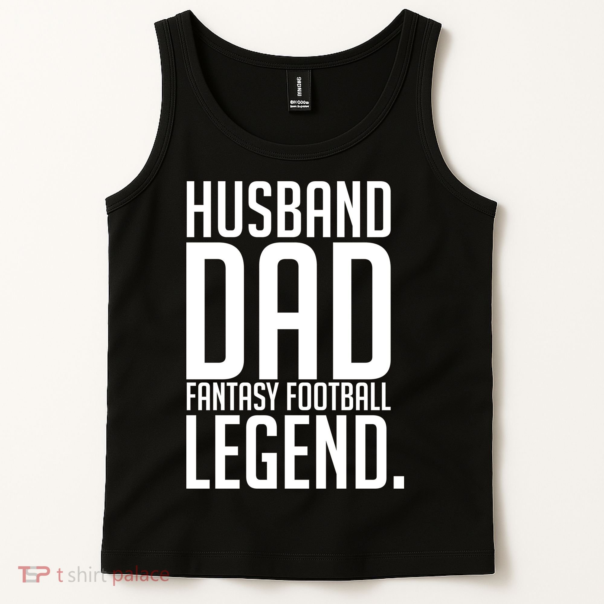 Husband Dad Fantasy Football Legend Tank Top