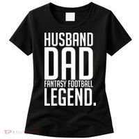 Husband Dad Fantasy Football Legend Women's T-Shirt thumb 0