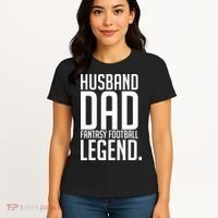 Husband Dad Fantasy Football Legend Women's T-Shirt thumb 4