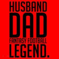 Husband Dad Fantasy Football Legend Santa Hat thumb 1