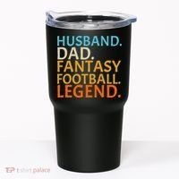 Husband Dad Fantasy Football Legend1 Tumbler thumb 0