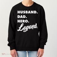 Husband Dad Hero Legend Women's Sweatshirt thumb 0