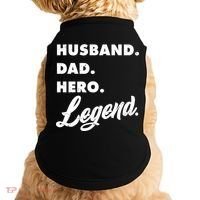 Husband Dad Hero Legend Doggie Tank thumb 0