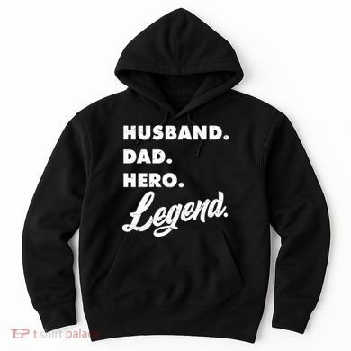 Husband Dad Hero Legend Hoodie