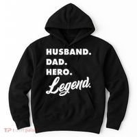 Husband Dad Hero Legend Hoodie thumb 0