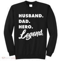 Husband Dad Hero Legend Sweatshirt thumb 0