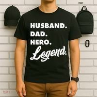 Husband Dad Hero Legend T-Shirt thumb 6