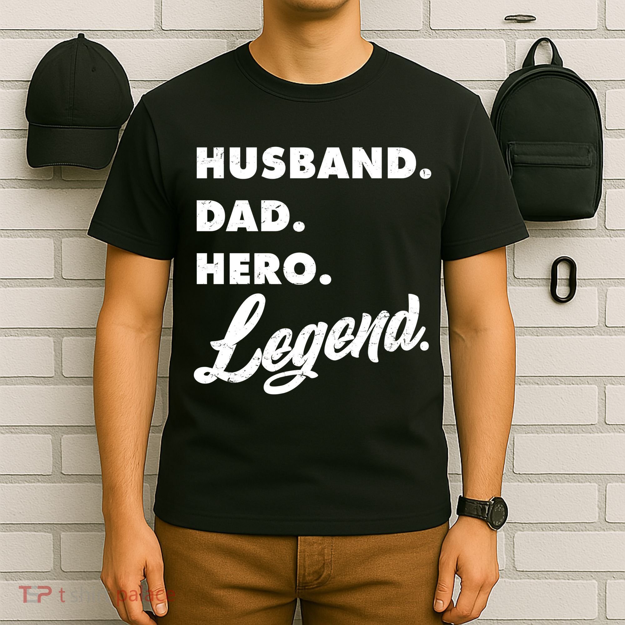 Husband Dad Hero Legend T-Shirt