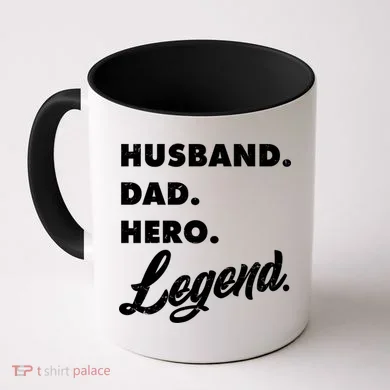 Husband Dad Hero Legend Coffee Mug