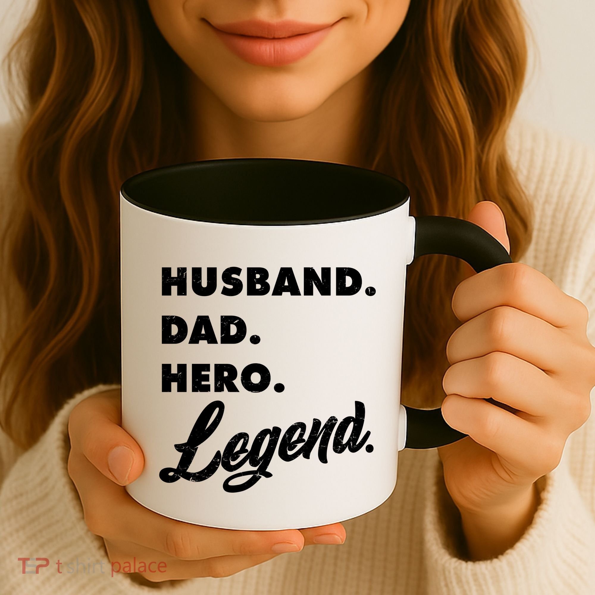 Husband Dad Hero Legend Coffee Mug