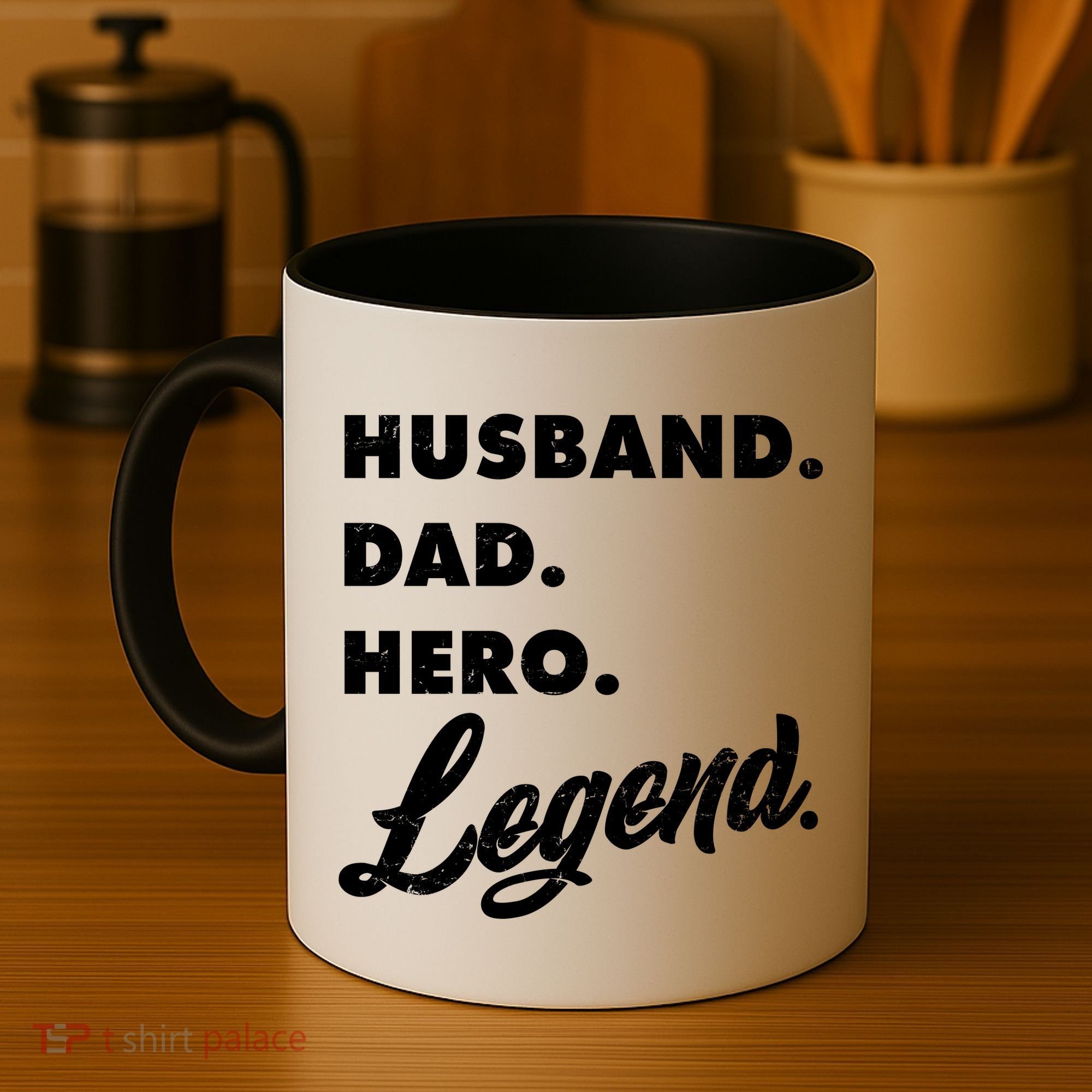 Husband Dad Hero Legend Coffee Mug