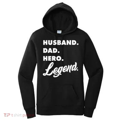 Husband Dad Hero Legend Women's Hoodie