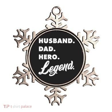 Husband Dad Hero Legend Ornament