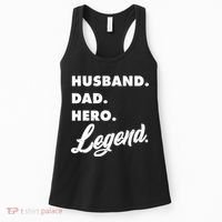 Husband Dad Hero Legend Women's Tank Top thumb 0