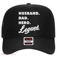 Husband Dad Hero Legend Hat thumb 0