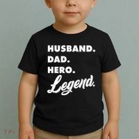 Husband Dad Hero Legend Toddler T-Shirt thumb 2