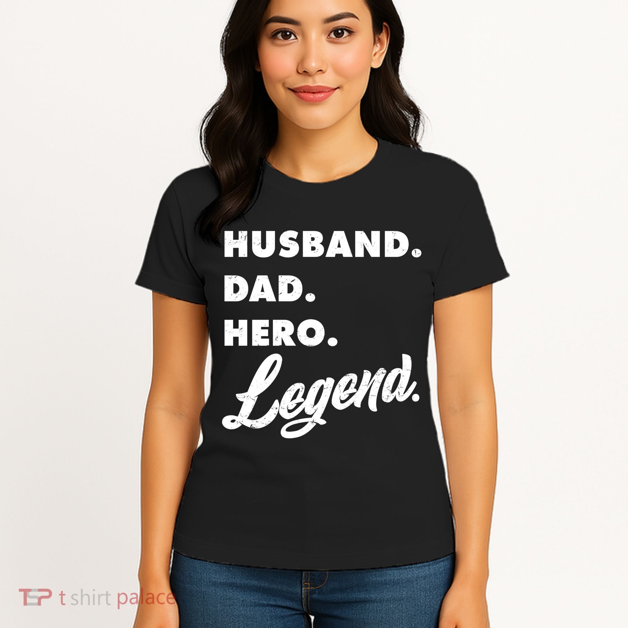 Husband Dad Hero Legend Women's T-Shirt