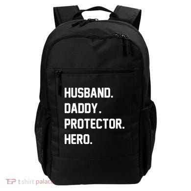 Husband Daddy Protector Hero Backpack