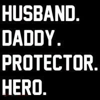 Husband Daddy Protector Hero Backpack thumb 2