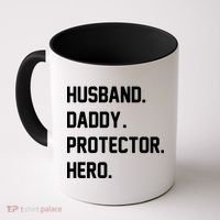 Husband Daddy Protector Hero Coffee Mug thumb 0