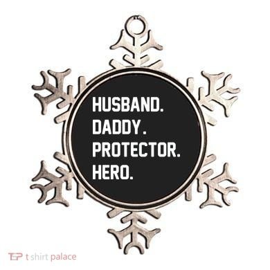 Husband Daddy Protector Hero Ornament