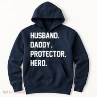 Husband Daddy Protector Hero Hoodie thumb 0