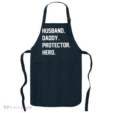 Husband Daddy Protector Hero Apron