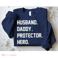Husband Daddy Protector Hero Sweatshirt thumb 2