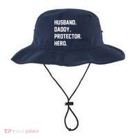 Husband Daddy Protector Hero Bucket Hat thumb 0