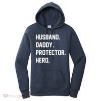 Husband Daddy Protector Hero Women's Hoodie thumb 0
