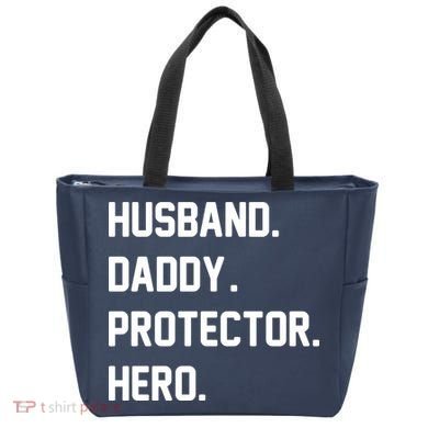 Husband Daddy Protector Hero Tote Bag