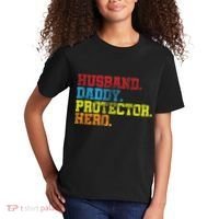 Husband Daddy Protector Hero Distressed Kids T-Shirt thumb 2
