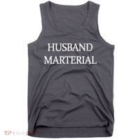 Husband Material Tank Top thumb 0