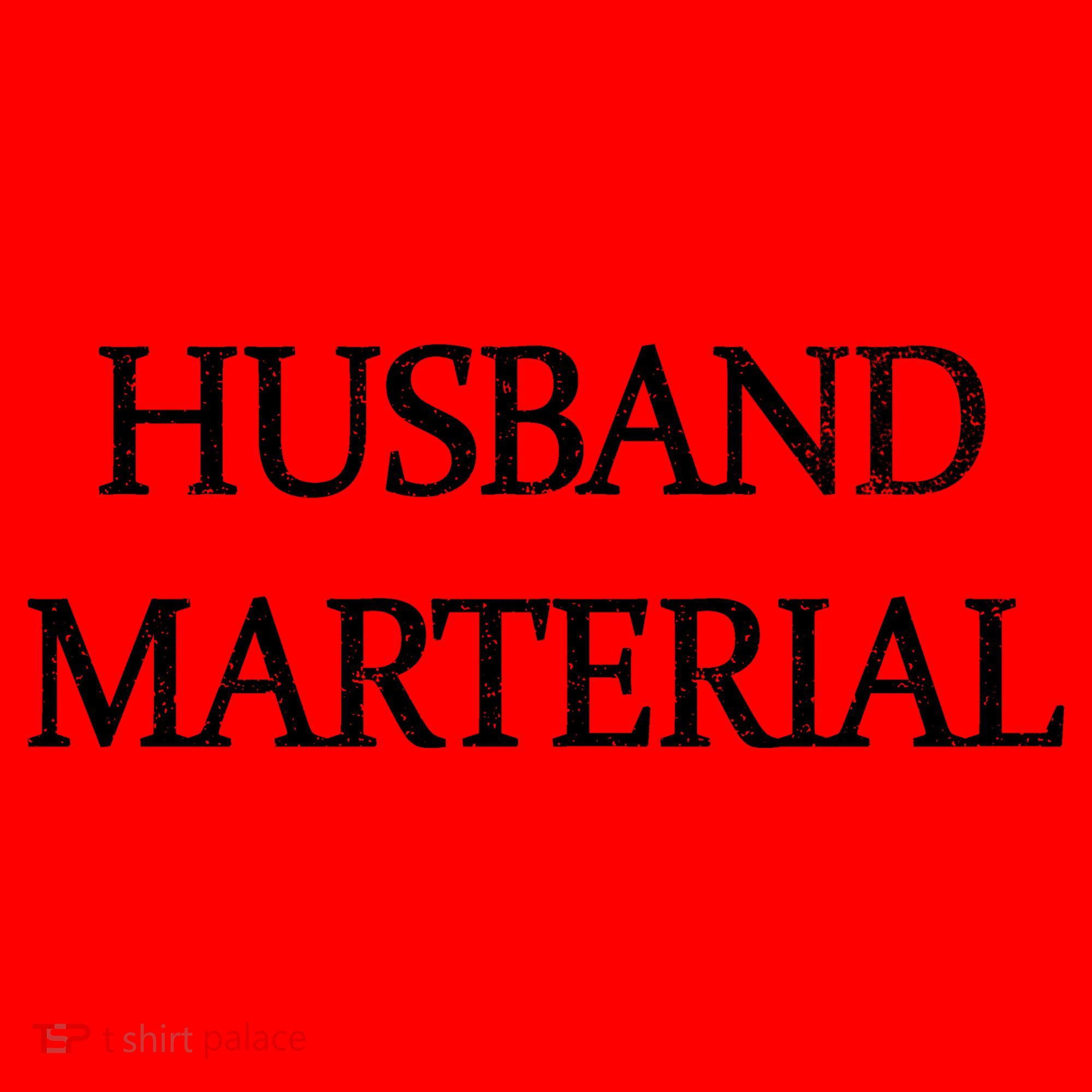 Husband Material Santa Hat