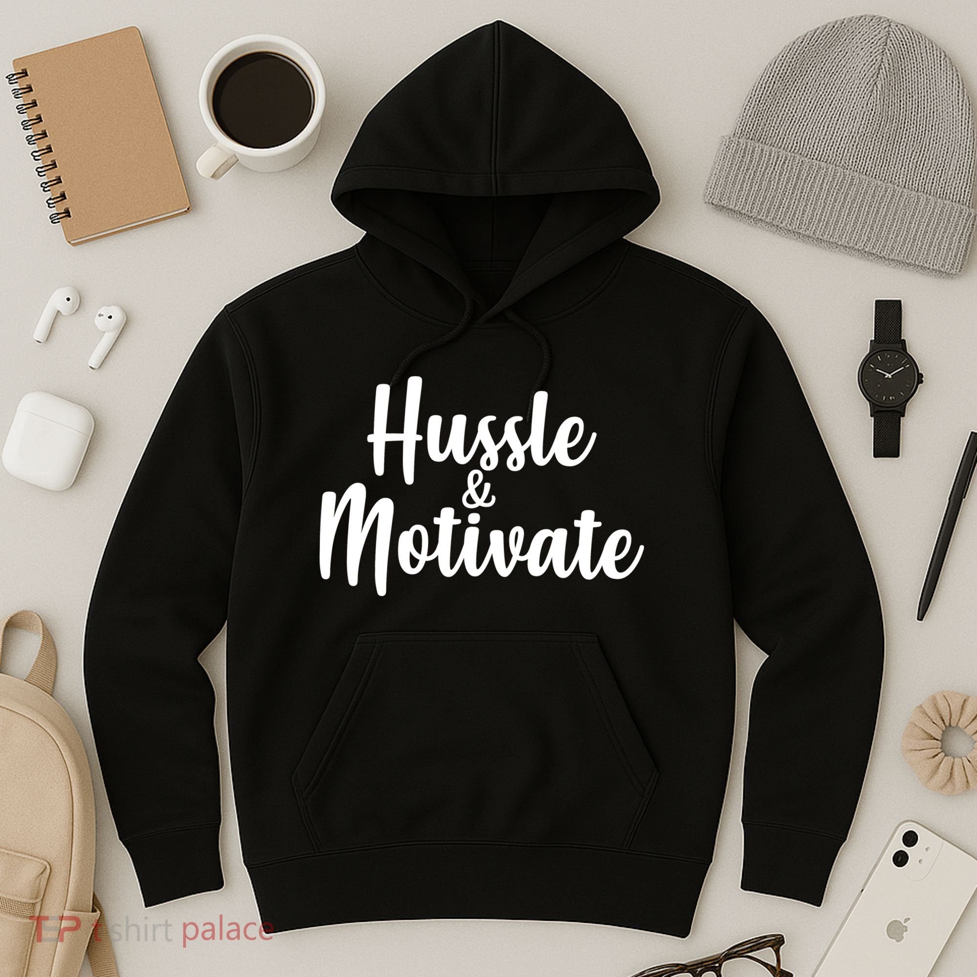 Hussle & Motivate  Hoodie