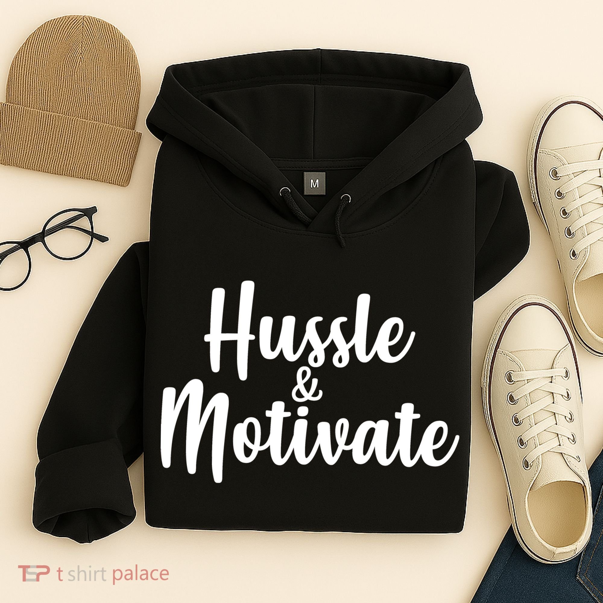 Hussle & Motivate  Hoodie