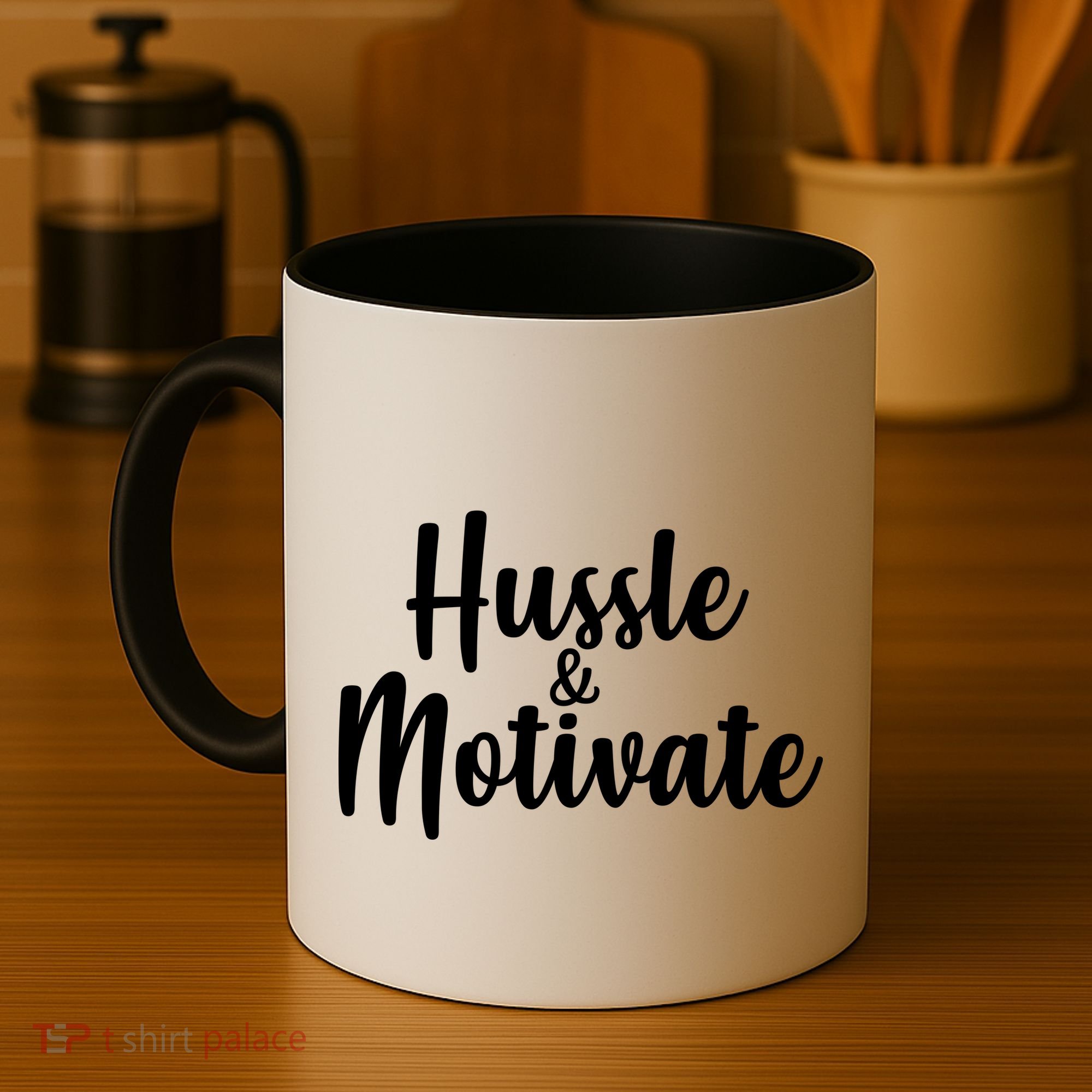 Hussle & Motivate  Coffee Mug