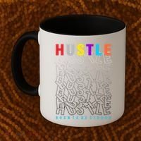 Hustle Born To Be Strong Coffee Mug thumb 2