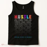 Hustle Born To Be Strong Tank Top thumb 2