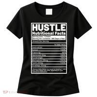 Hustle Nutrition Facts Values Women's T-Shirt thumb 0