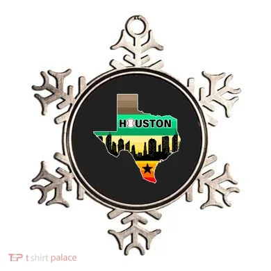 Huston Texas Baseball City Logo Ornament
