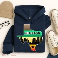 Huston Texas Baseball City Logo Hoodie thumb 4