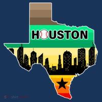 Huston Texas Baseball City Logo Hoodie thumb 7