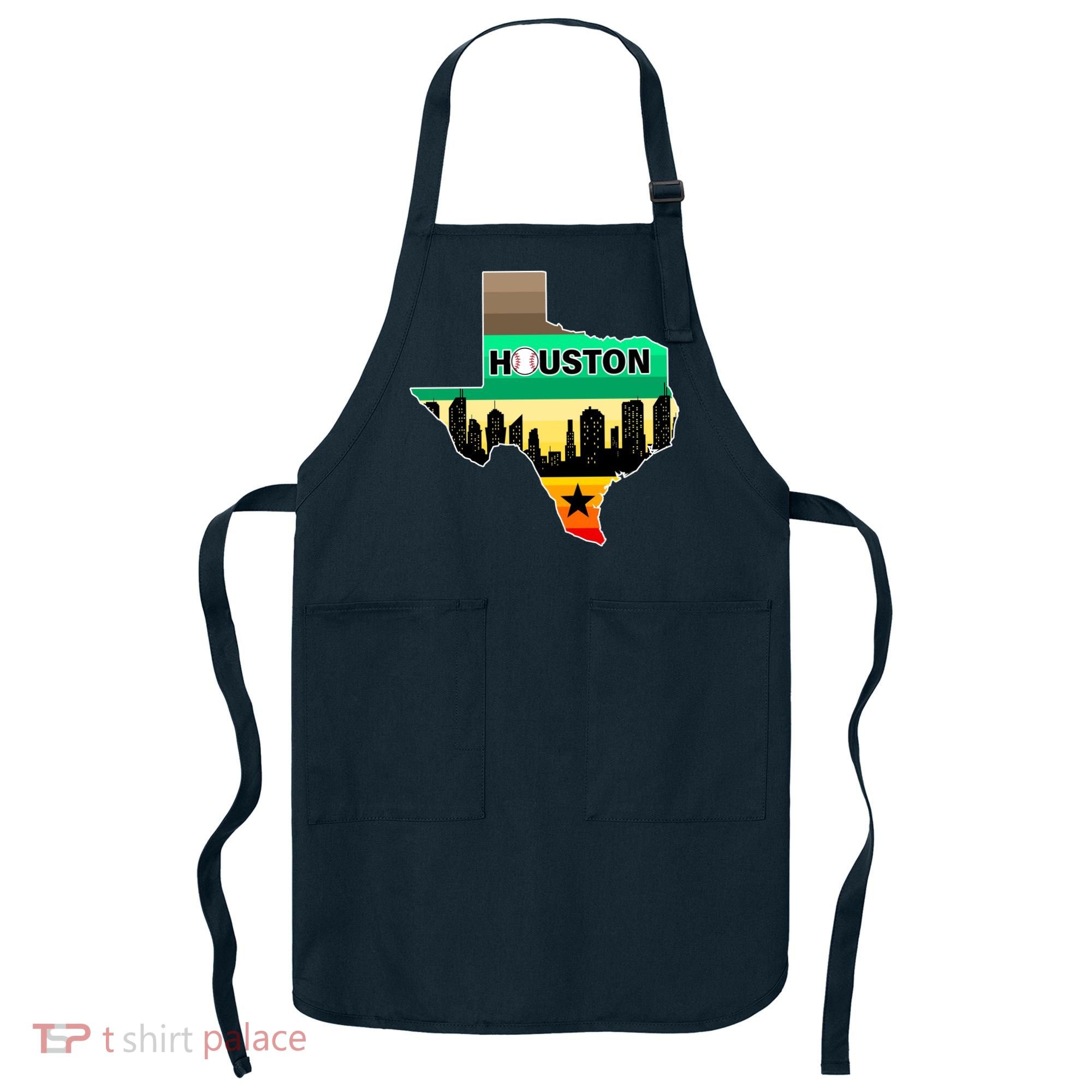 Huston Texas Baseball City Logo Apron