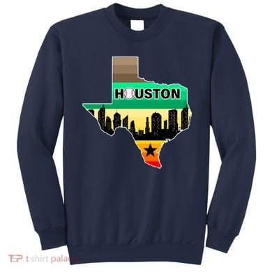 Huston Texas Baseball City Logo Sweatshirt