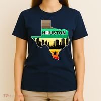 Huston Texas Baseball City Logo T-Shirt thumb 4